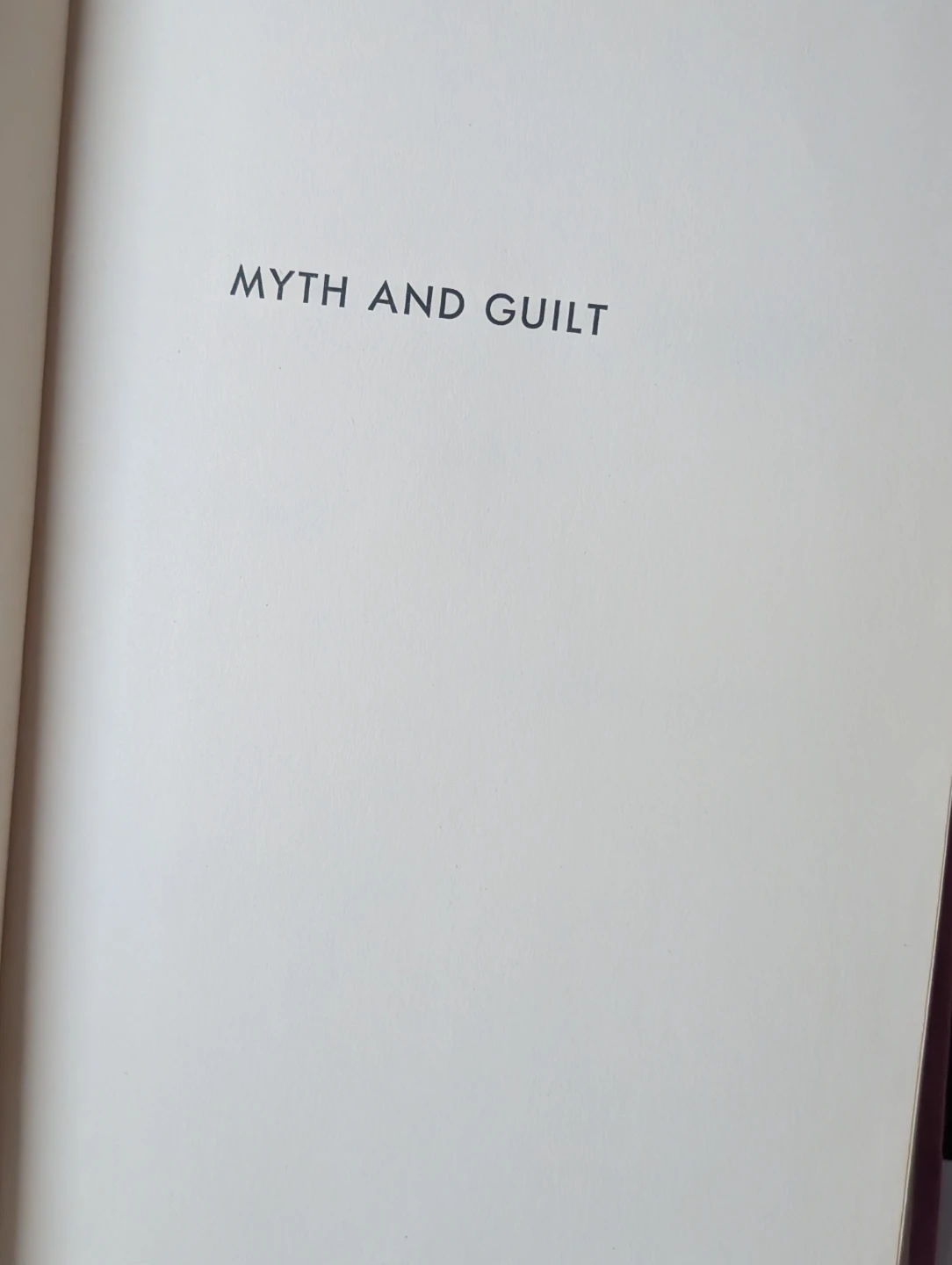 Myth and Guilt by Theodor Reik - photo 4