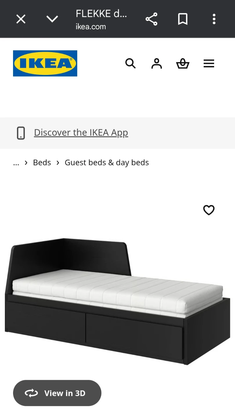 IKEA FLEKKE Daybed with 2 Drawers - photo 2