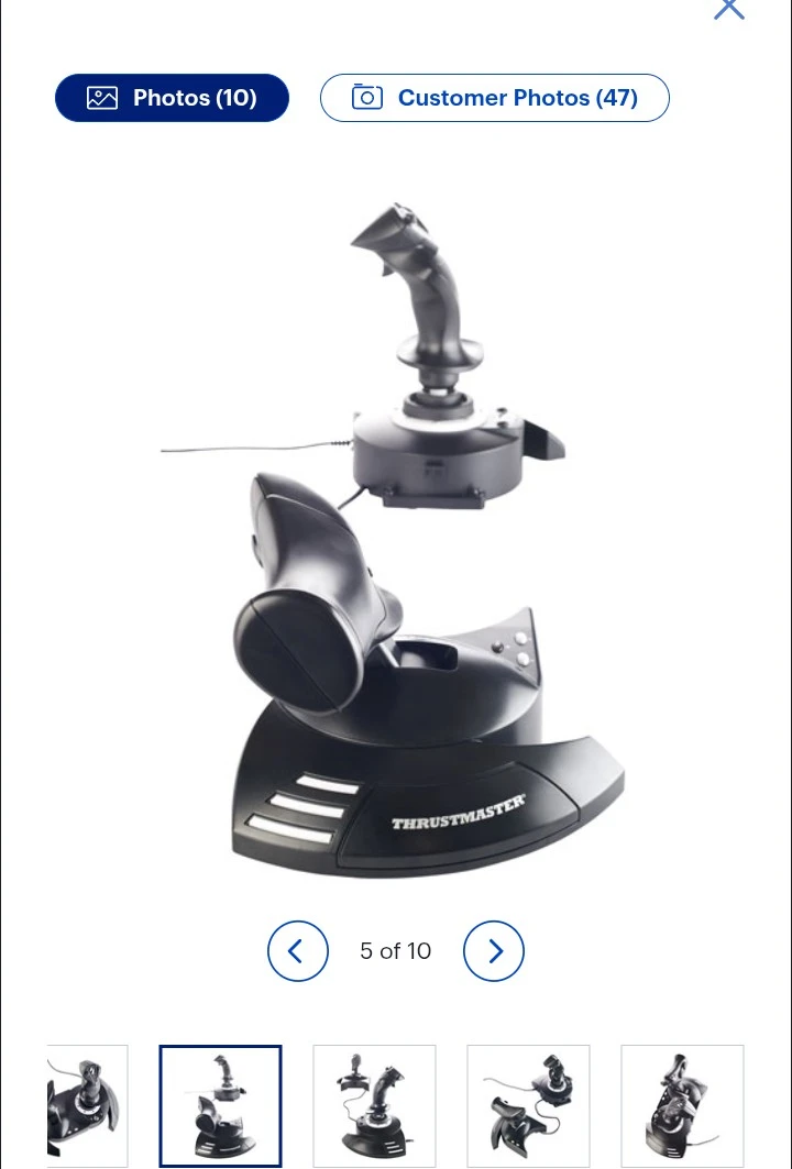 Thrustmaster T.Flight HOTAS One Flight Stick & Throttle - photo 4