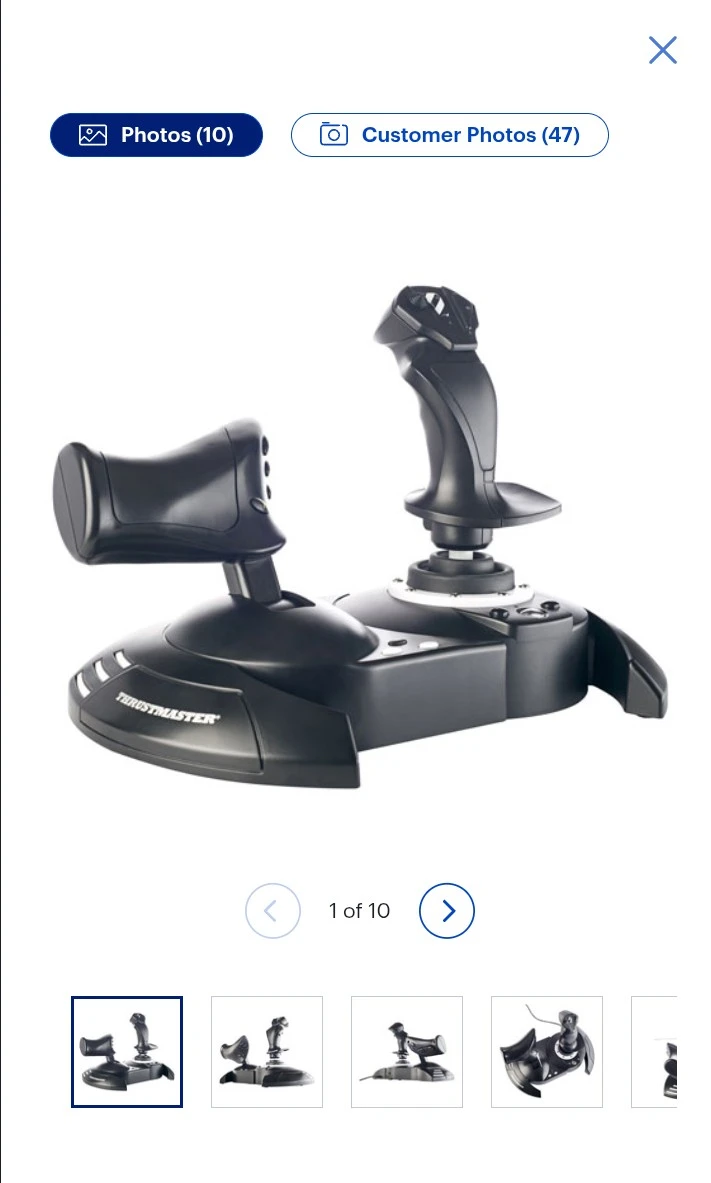 Thrustmaster T.Flight HOTAS One Flight Stick & Throttle - photo 5