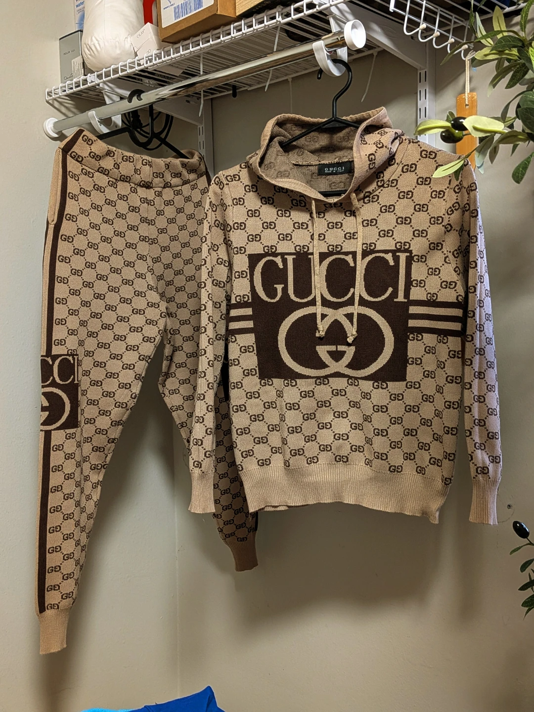 Gucci GG Monogram Hoodie and Pants Set - photo 3