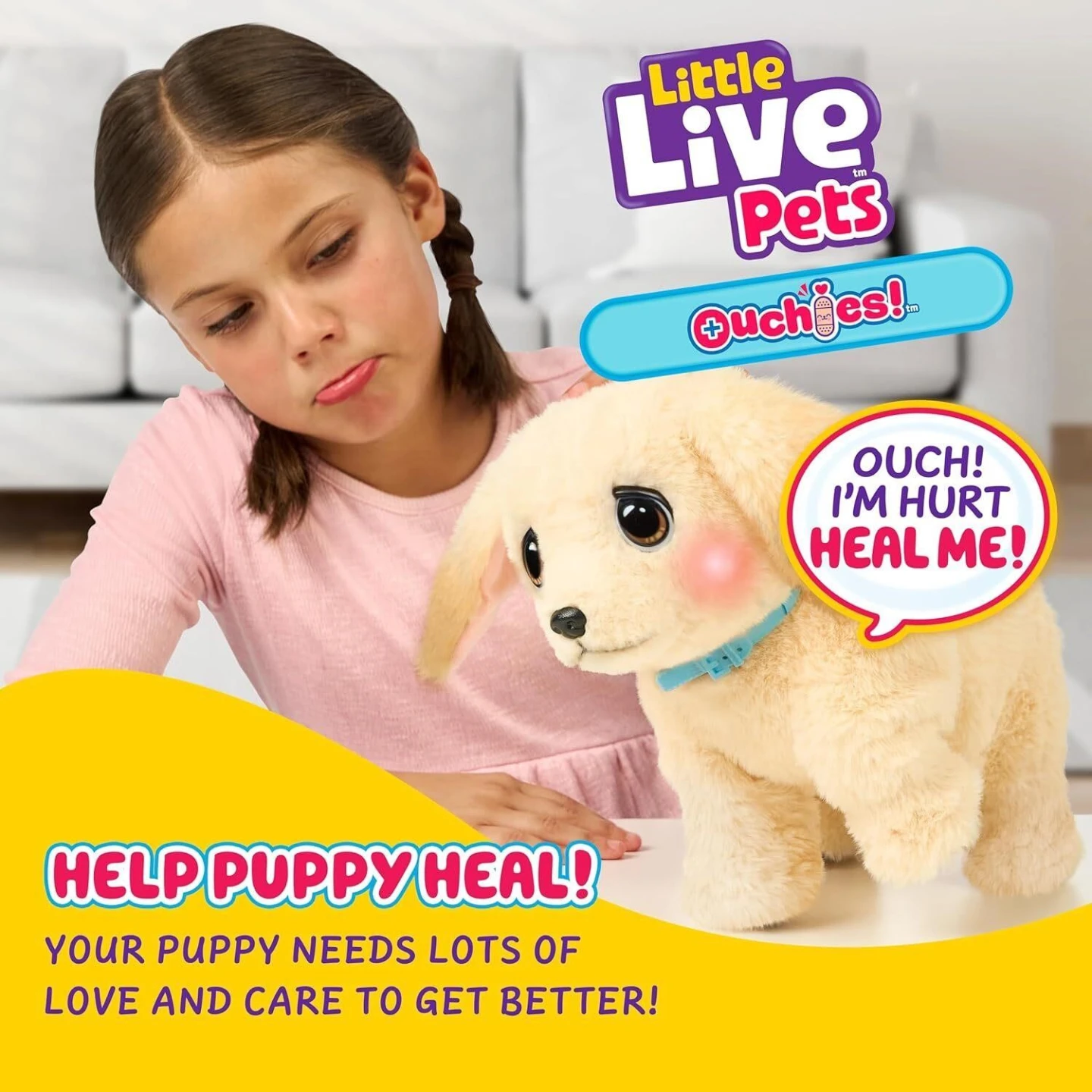 Little Live Pets "Ouchies!" Puppy Toy - photo 2