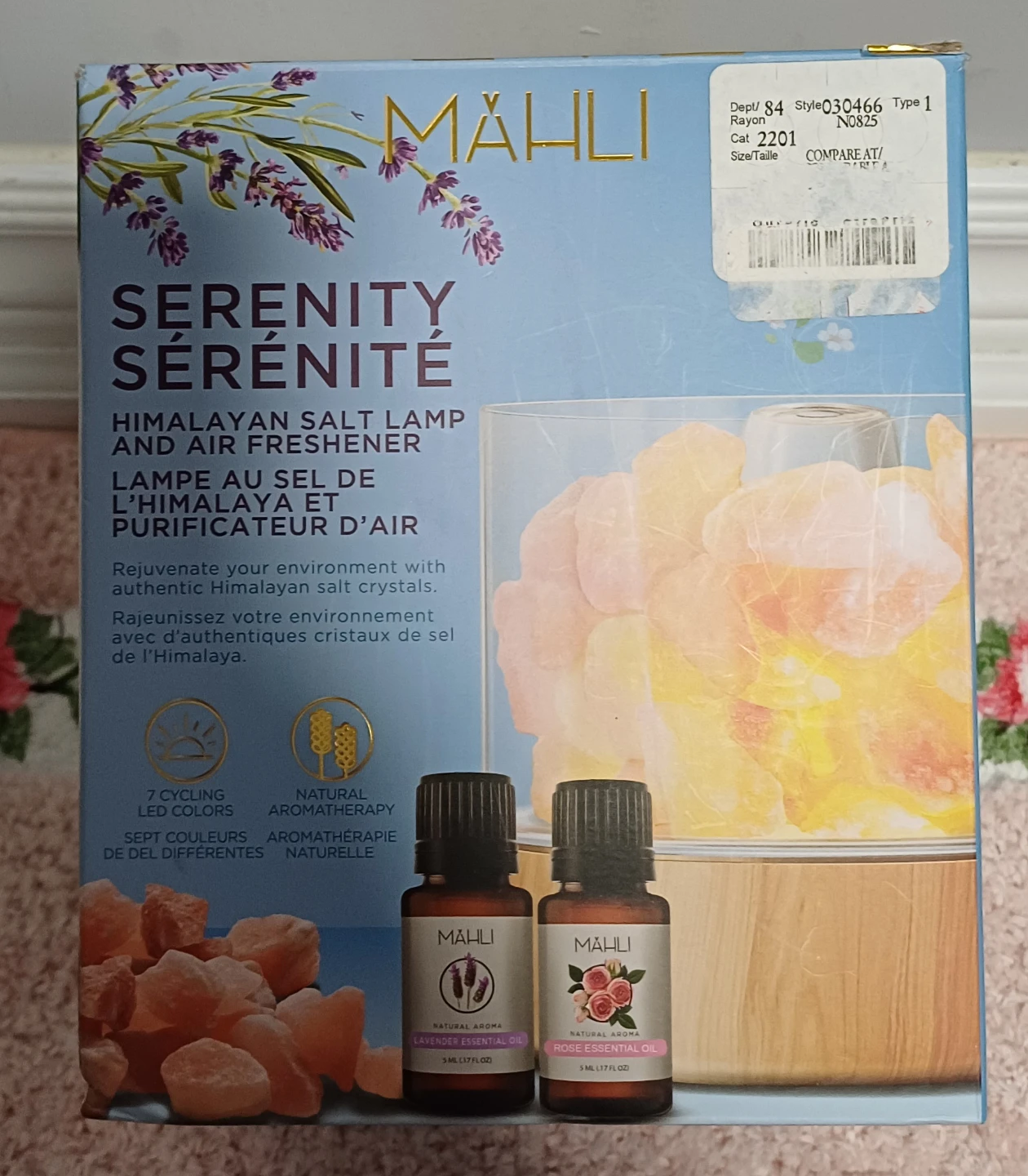 MÄHLI Serenity Himalayan Salt Lamp and Air Freshener