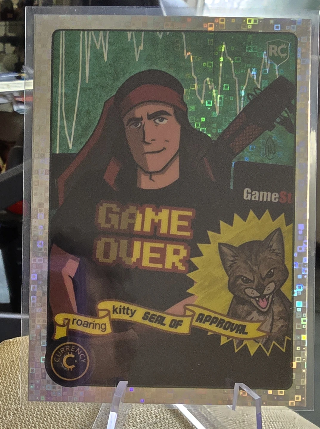 GameStop Roaring Kitty Matrix Parallel