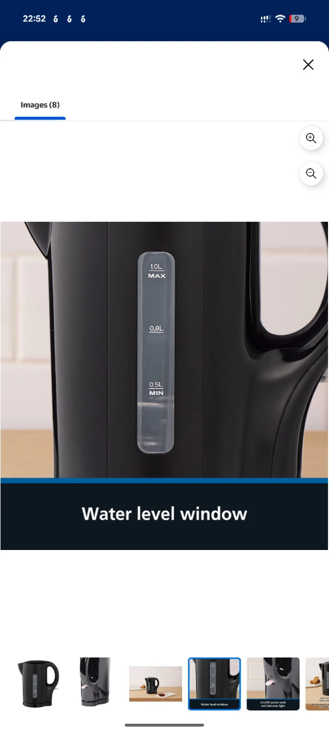 Black Electric Kettle - photo 4