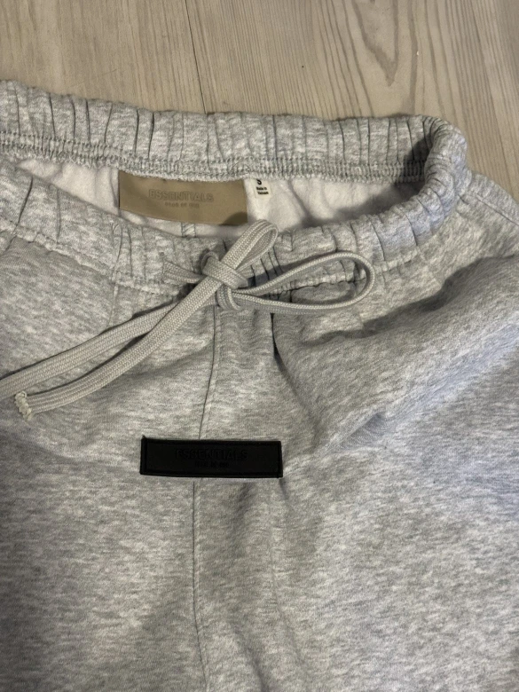 Fear of God Essentials Grey Hoodie and Sweatpants Set
