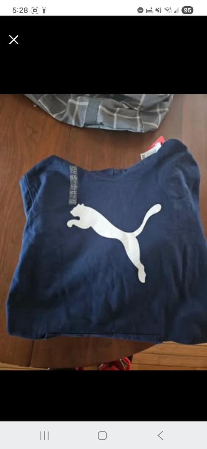 Puma Blue Sweater 2XL Mens