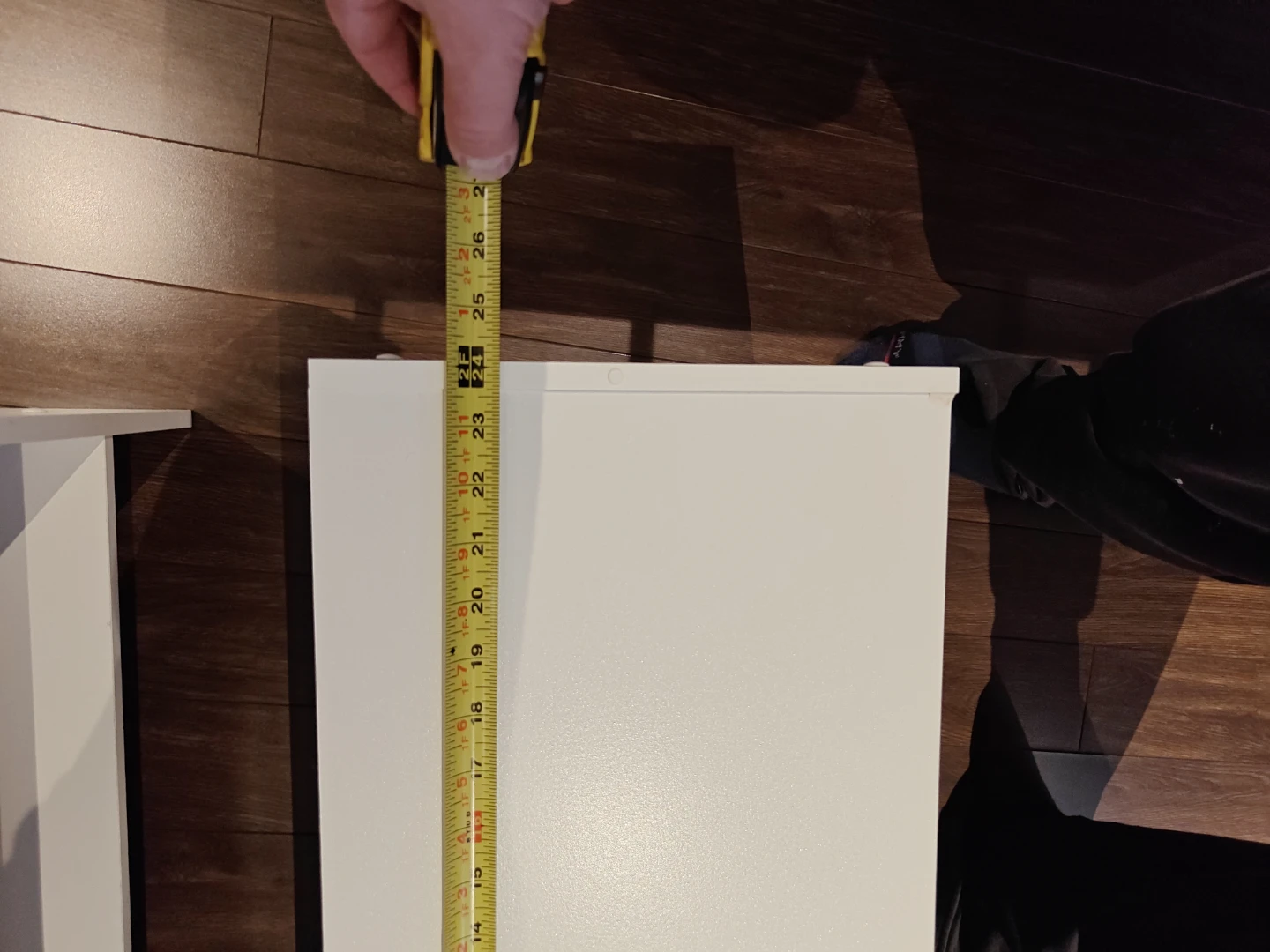 White Storage Cubes (2) - 24"W x 12"H x12"D - photo 2
