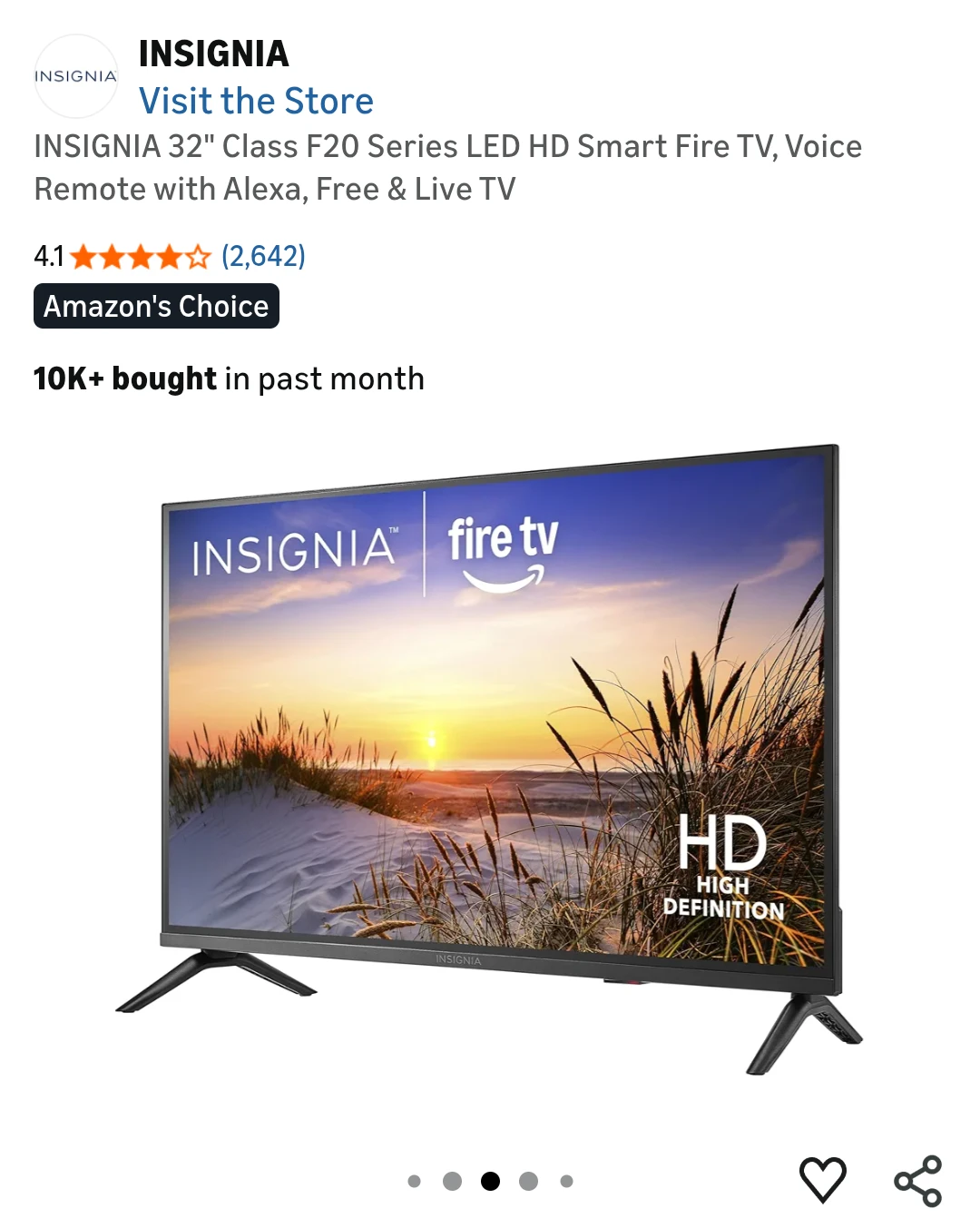 Insignia 32" Smart Fire TV - photo 3