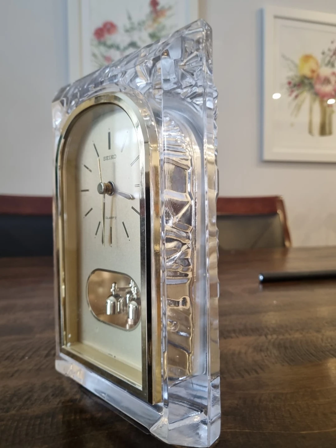 Seiko Quartz Crystal Desk Clock - photo 2