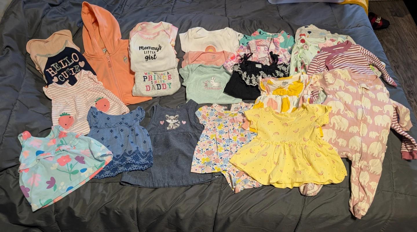 Baby Girls Clothing Bundle - 0-3 mons & 3 mons - photo 2
