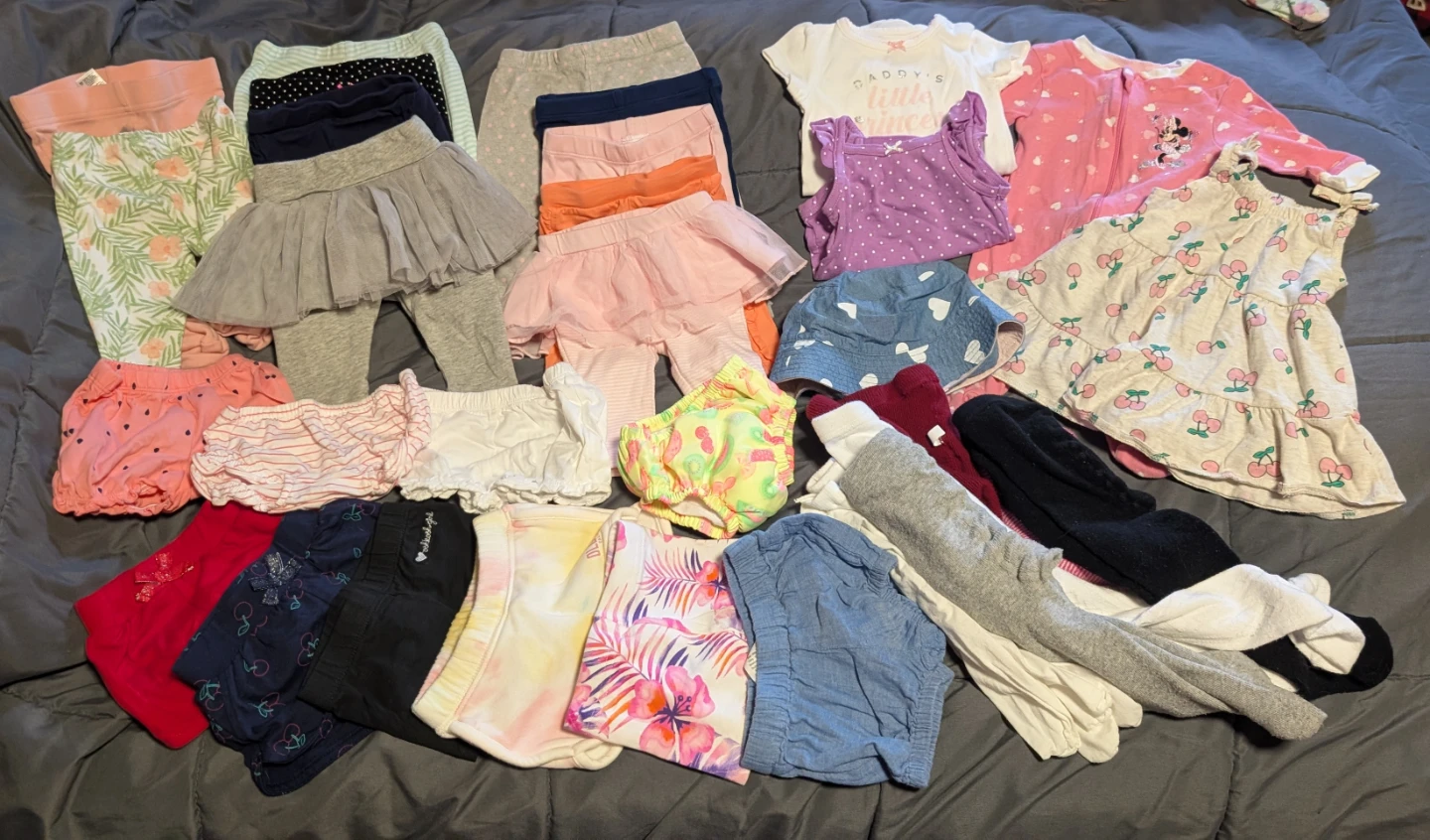 Baby Girls Clothing Bundle - 0-3 mons & 3 mons - photo 3