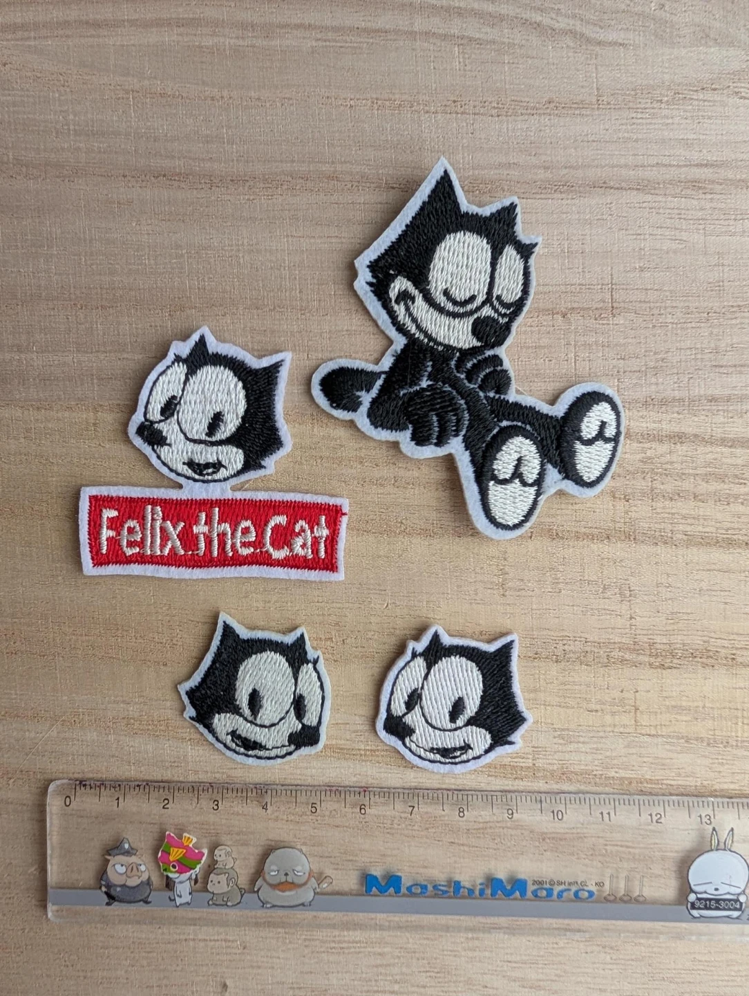 A set of Felix the Cat Embroidered Patches Set - photo 2
