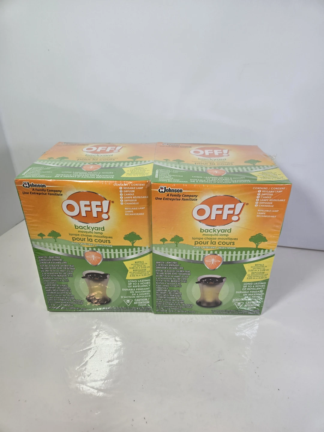 2 pack off mosquito lamp