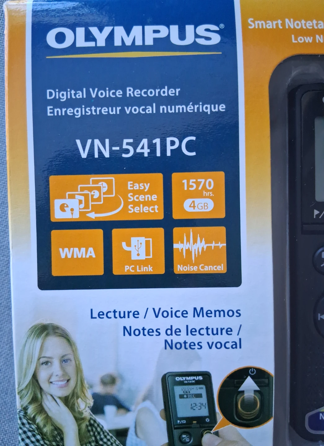 Olympus VN-541PC Digital Voice Recorder 4GB - photo 4