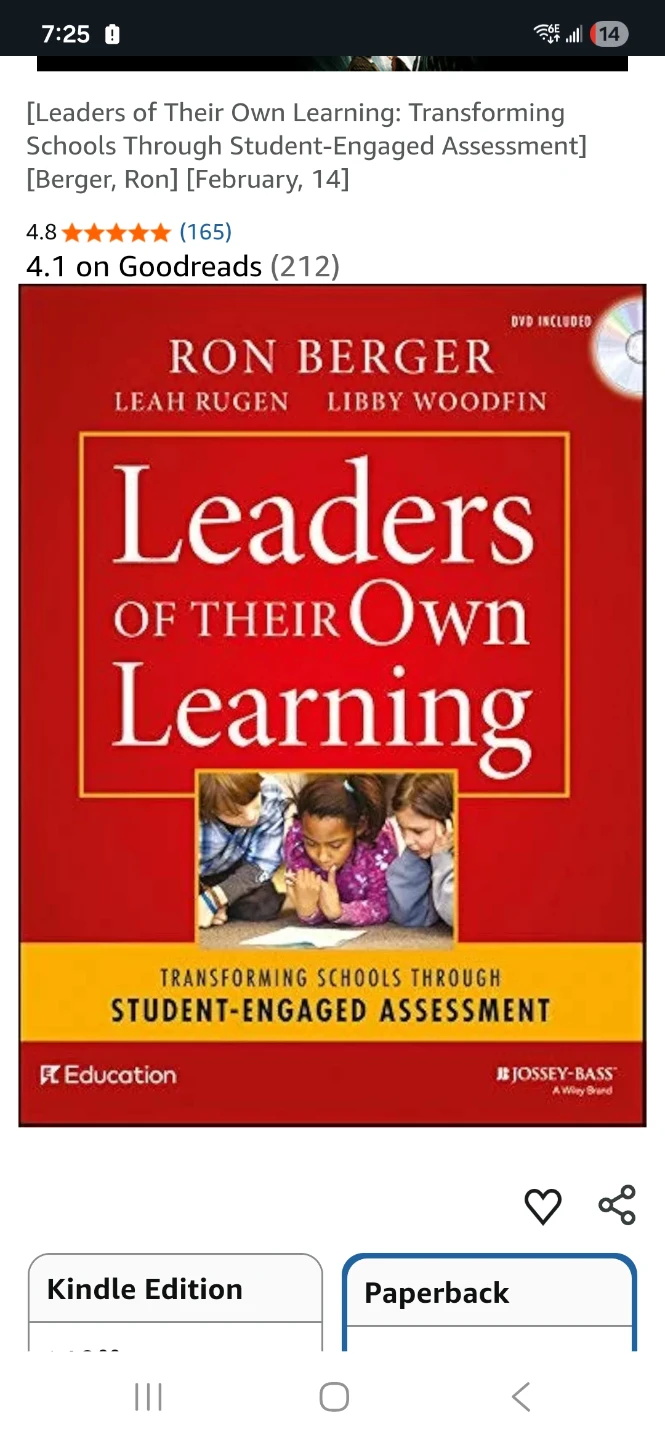 Leaders of Their Own Learning: Transforming Schools