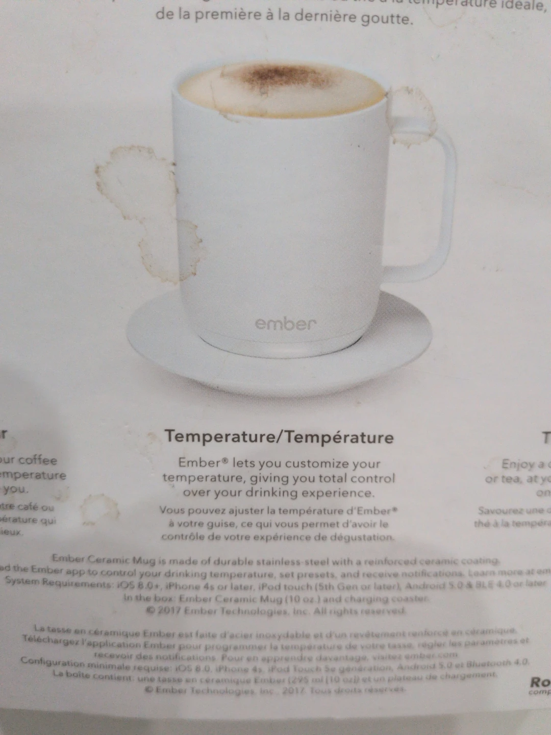 Ember Temperature Control Ceramic Mug - photo 2