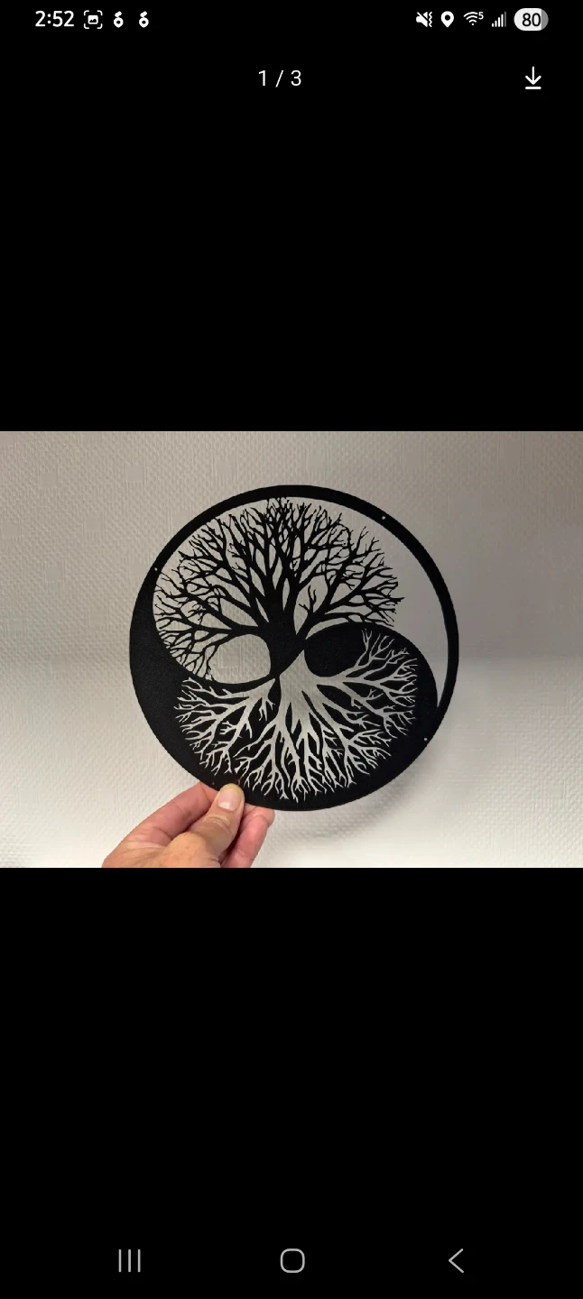 Yin Yang Tree of Life Wall Decor