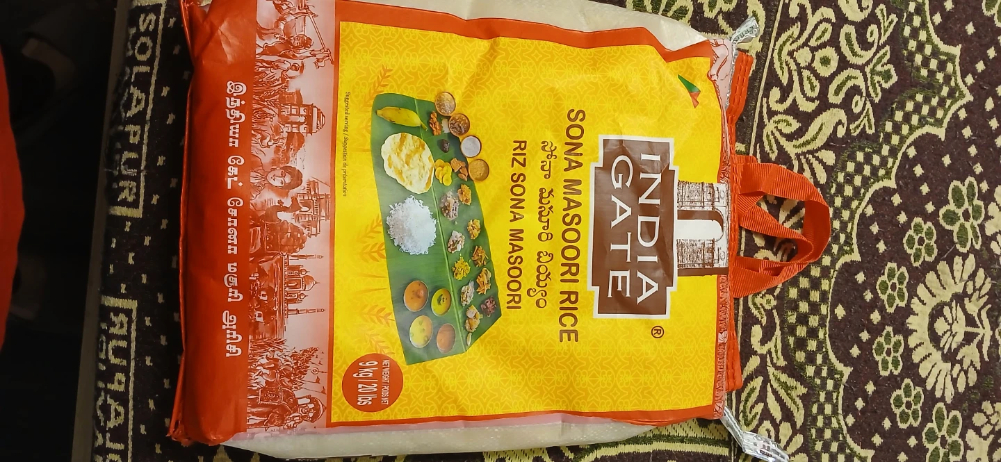 Moving sale  Sona Masoori Rice 1bag 26$ 2 bags 50$