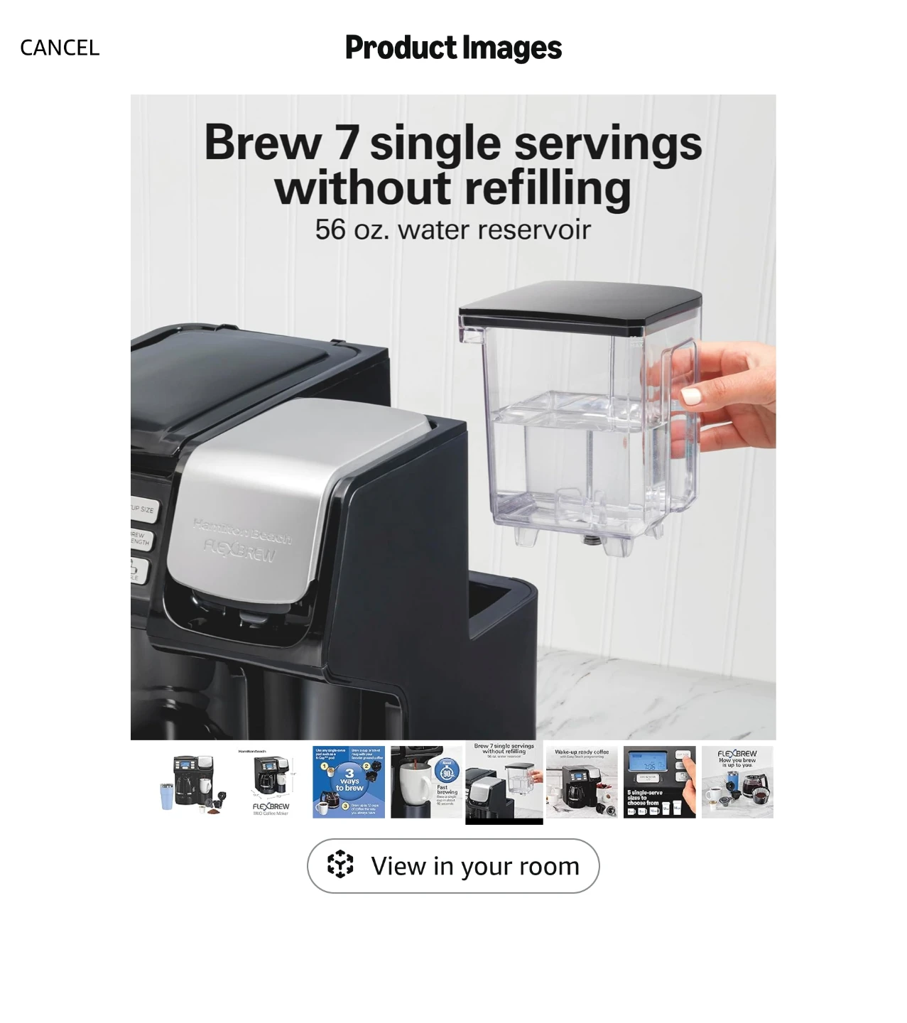 Hamilton Beach FlexBrew Trio Coffee Maker - photo 5