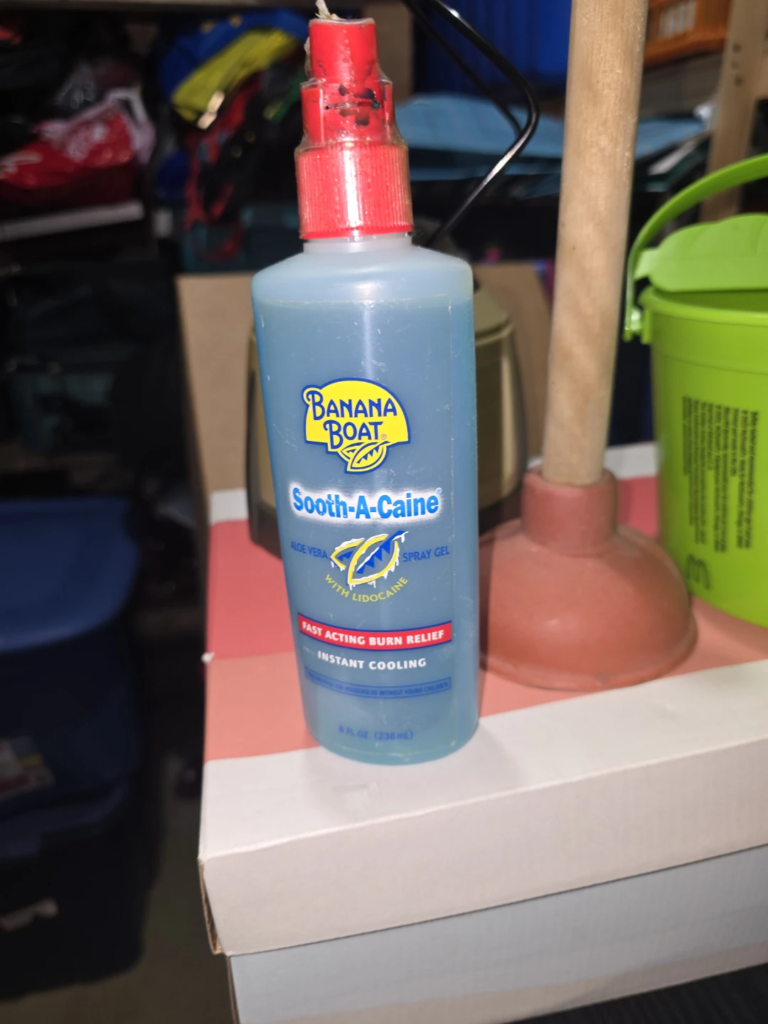 Banana Boat Sooth-A-Caine Spray Gel with Lidocaine