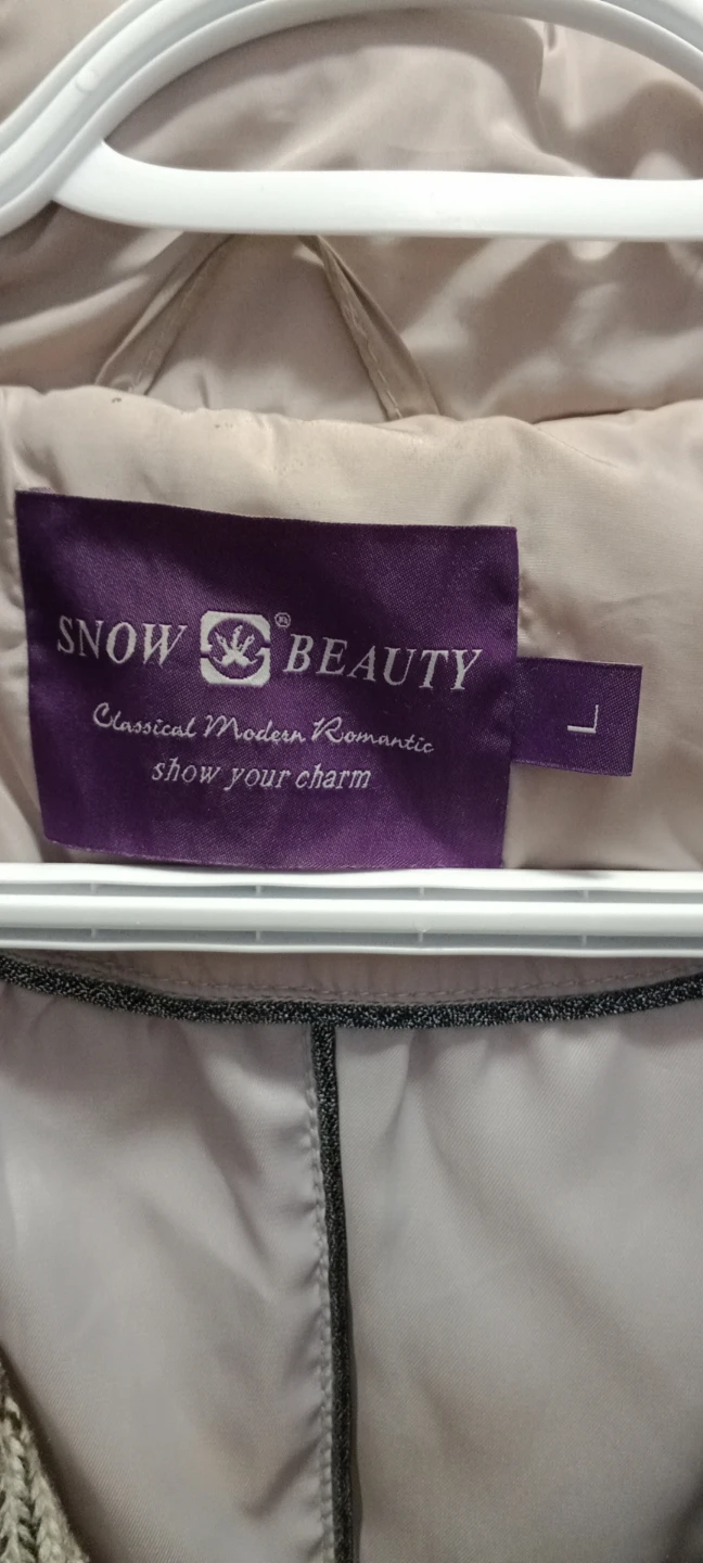 Snow Beauty Women's Puffer Coat - Size L - photo 2