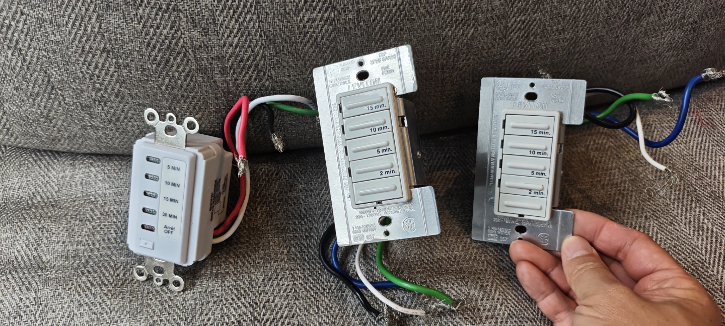 Timer Switch $5/one 15 minutes switch $10/30 minutes switch