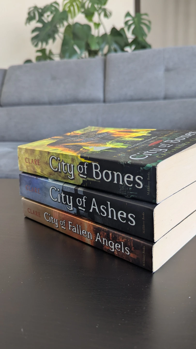 The Mortal Instruments Books 1, 2, 4 by Cassandra Clare