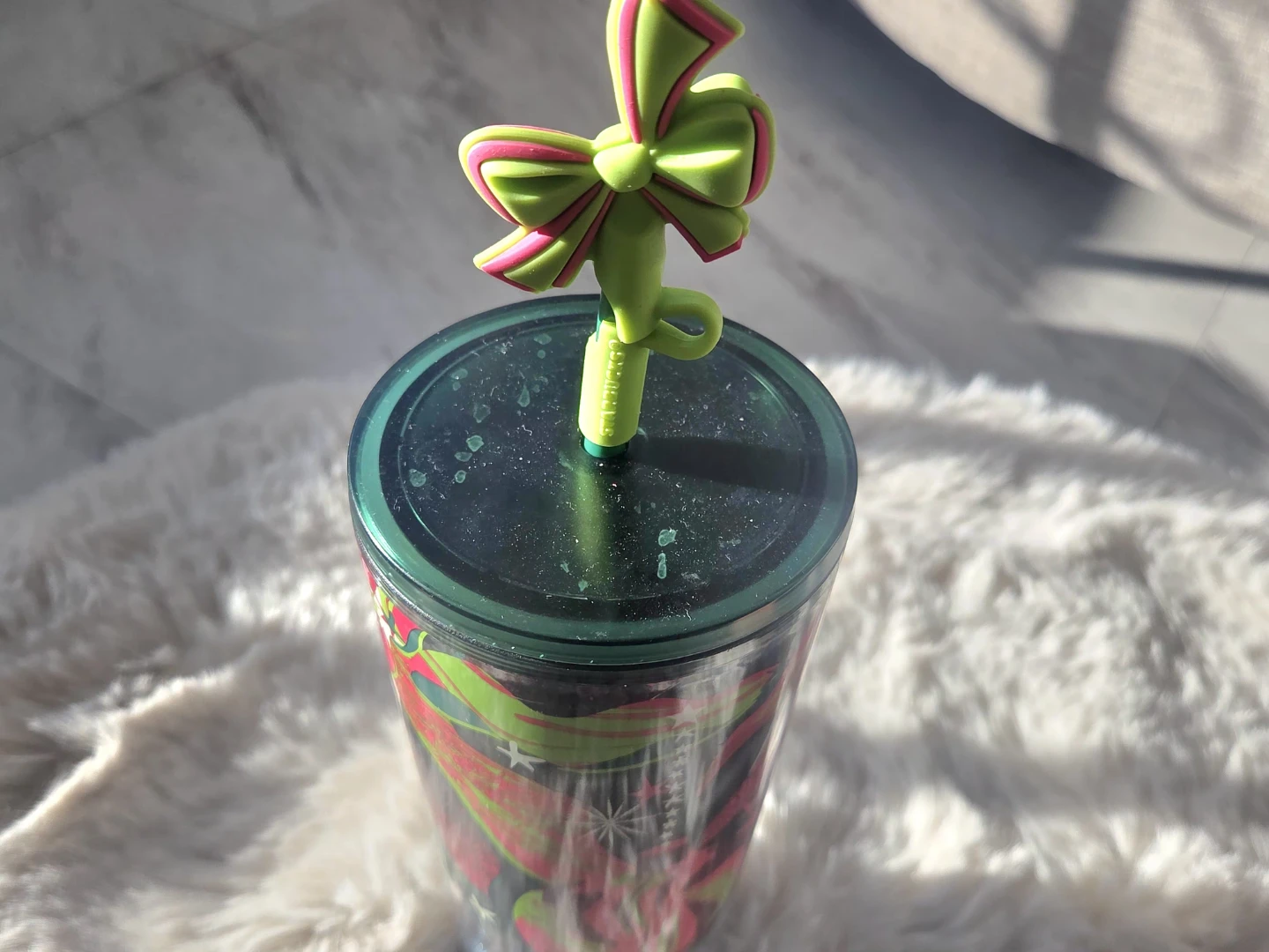 Starbucks Christmas Tumbler with Straw - photo 2