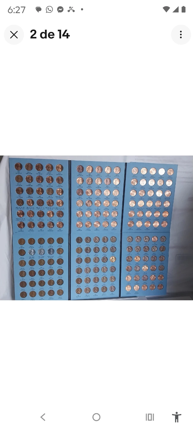 Lincoln Wheat Penny Collection 1941-2014 - photo 3