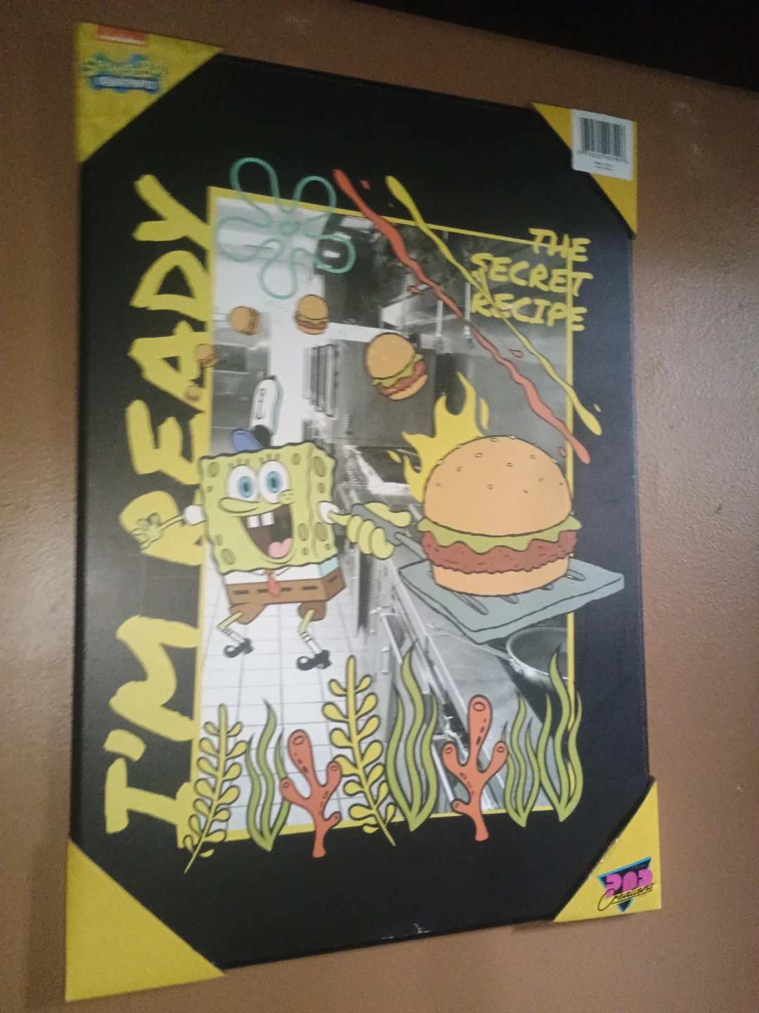 SpongeBob Hard Cover Poster