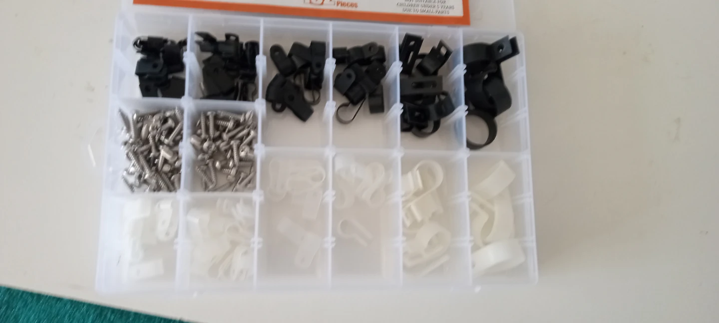 Rustark 132 Piece Cable Clamp Kit - photo 3