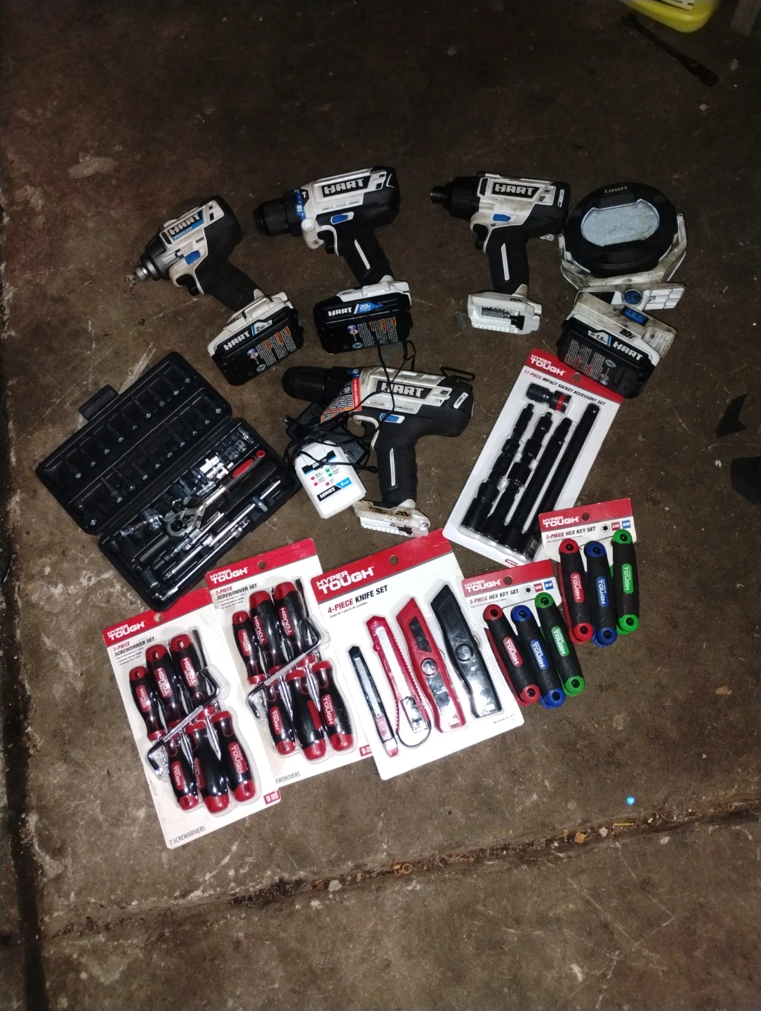 Power tools. All together