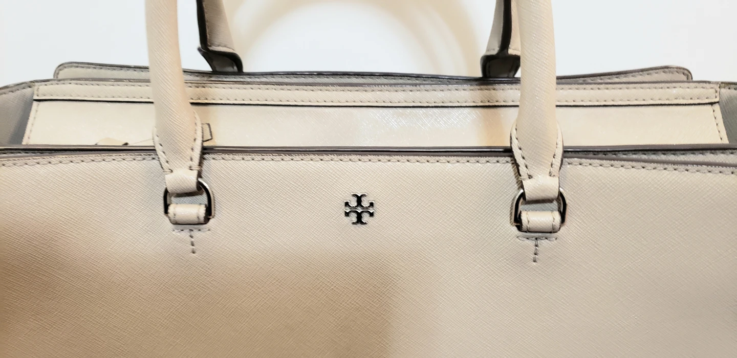 Tory Burch Grey Leather Tote Bag - photo 2