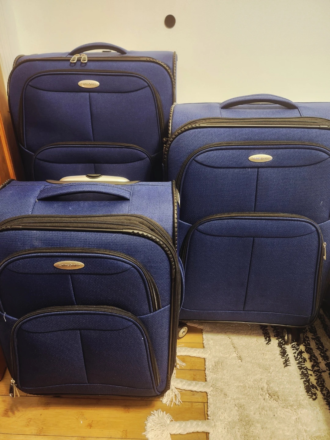 Samsonite Luggage Set - 3 Piece Blue