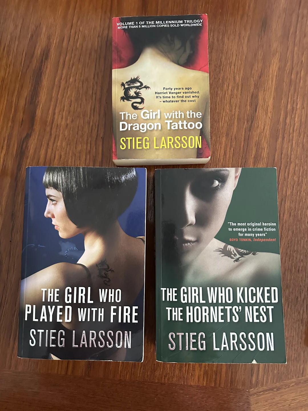 Stieg Larsson Millennium Trilogy Books