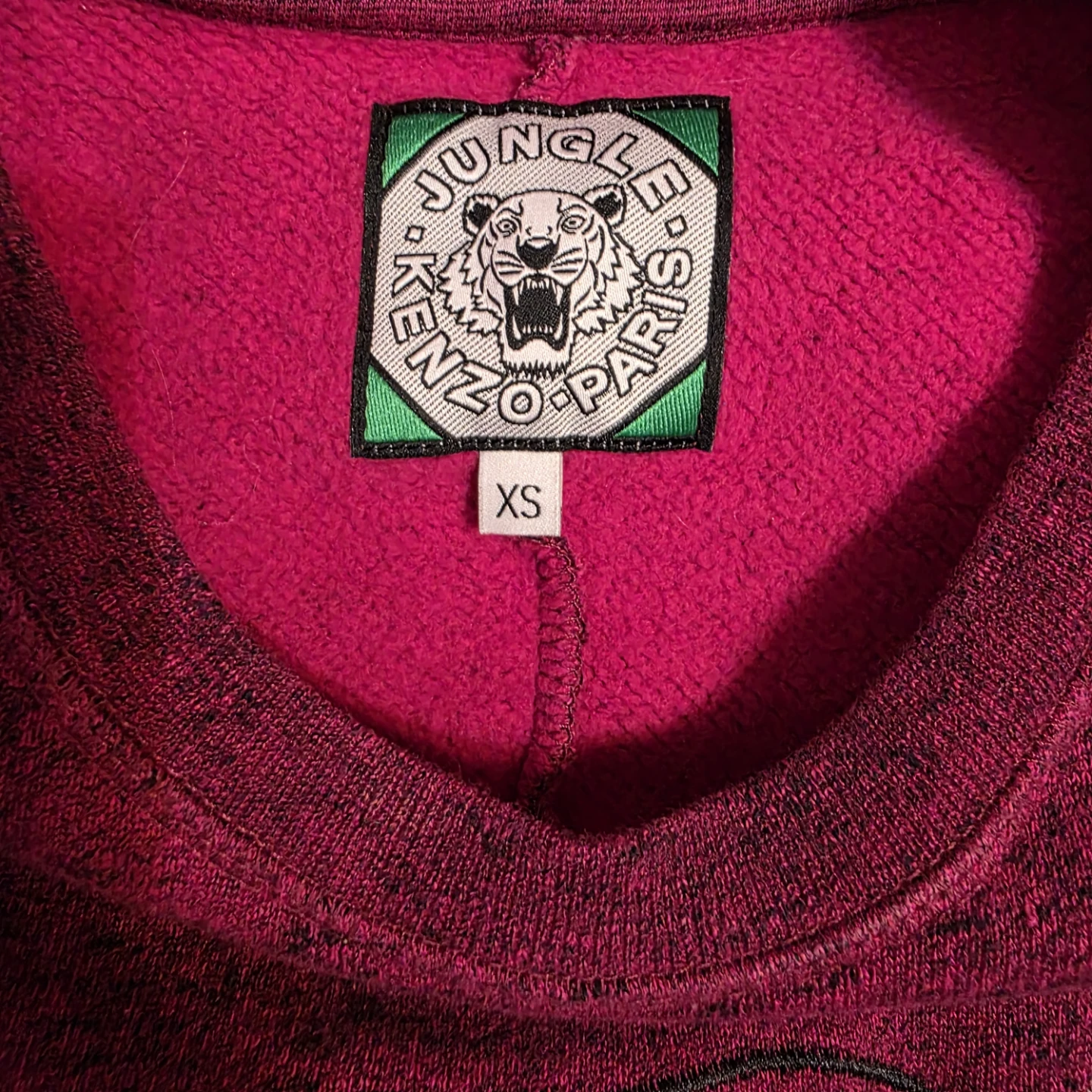 Kenzo Paris Tiger Embroidered Dress XS - photo 4