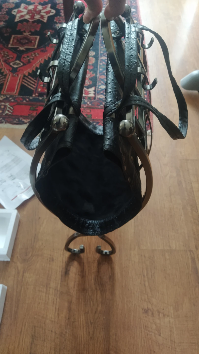 Hearth Collection Log Holder with Leather Carrier - photo 5