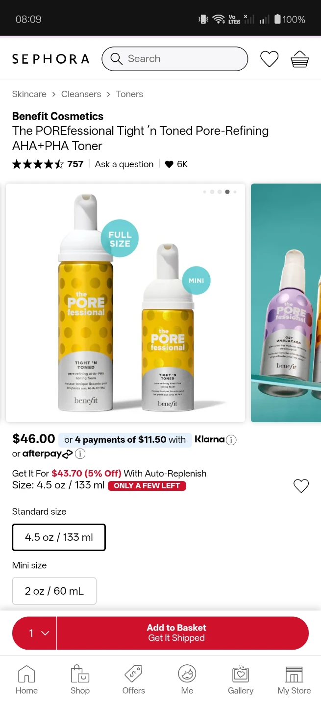 Benefit Cosmetics The POREfessional Toner and Primer - photo 4
