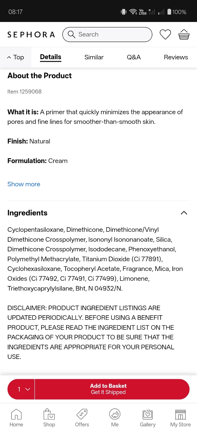 Benefit Cosmetics The POREfessional Toner and Primer - photo 5