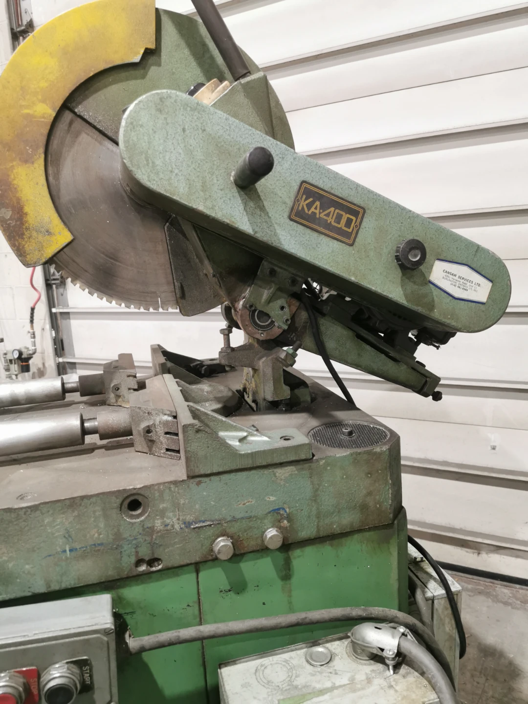Metal chop saw with carbide tipped blade - photo 2