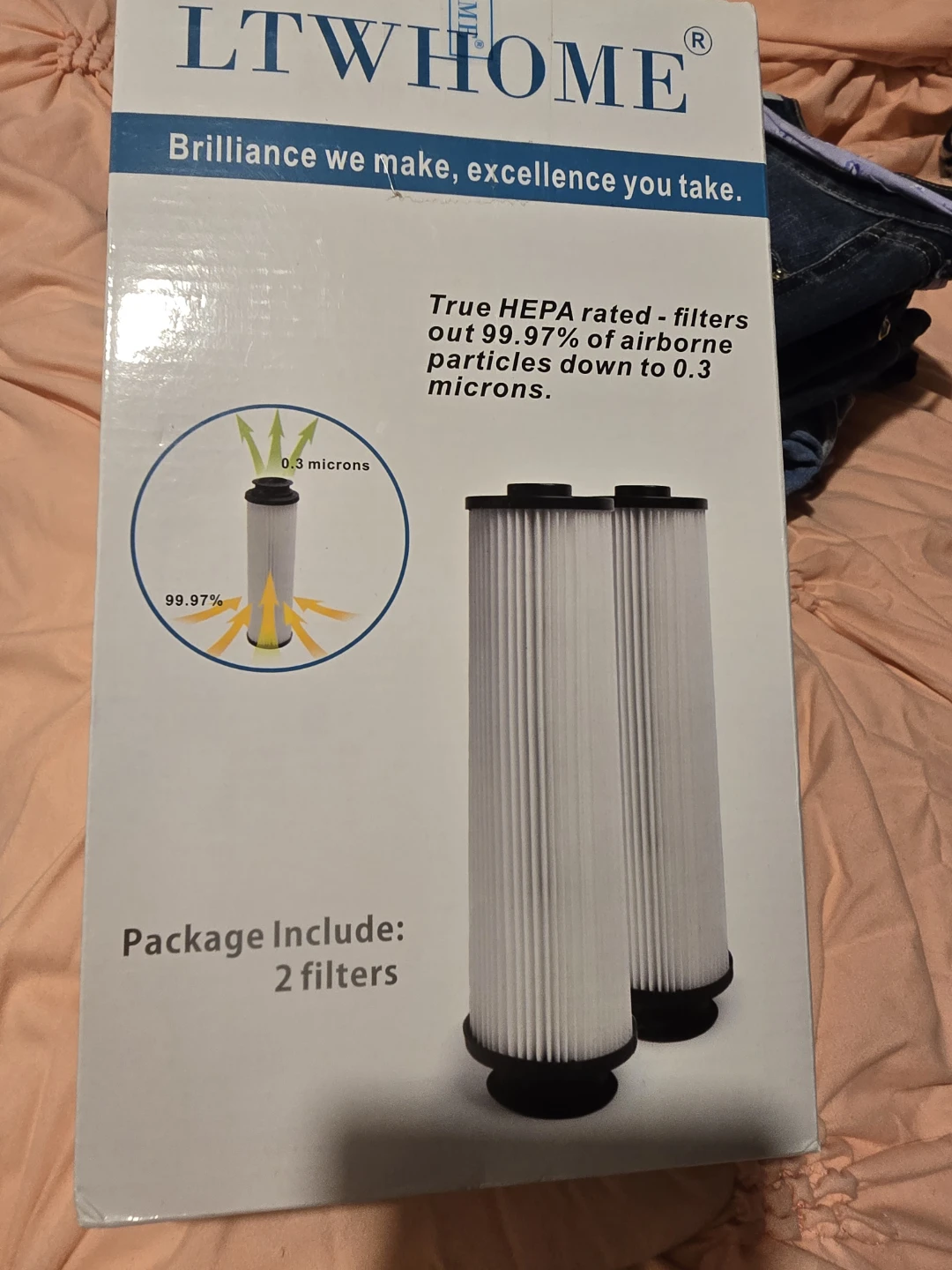LTWHOME True HEPA Replacement Filters - 2 Pack - photo 3