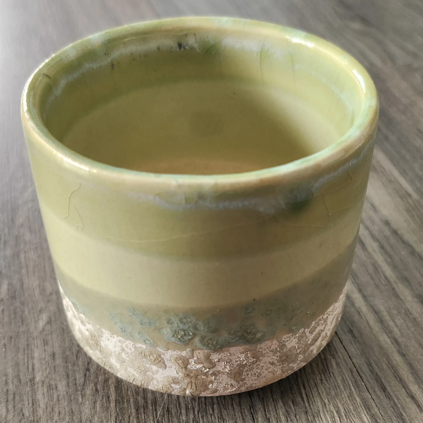 Set of 4 Ceramic Pots with Saucers - photo 4