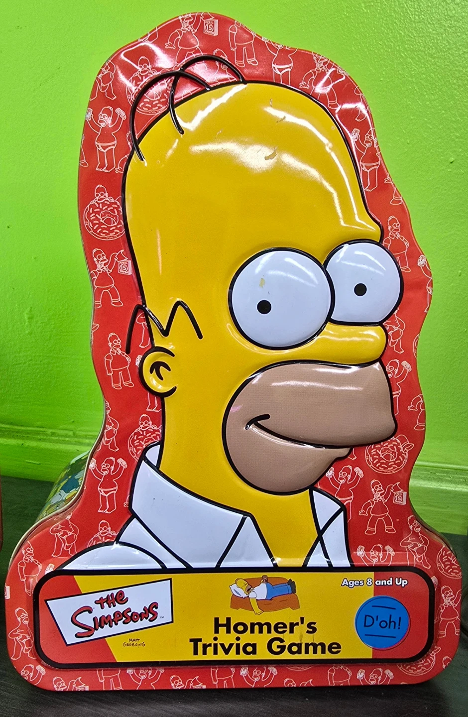 🍩 The Simpsons Homer Trivia Game Tin – $25