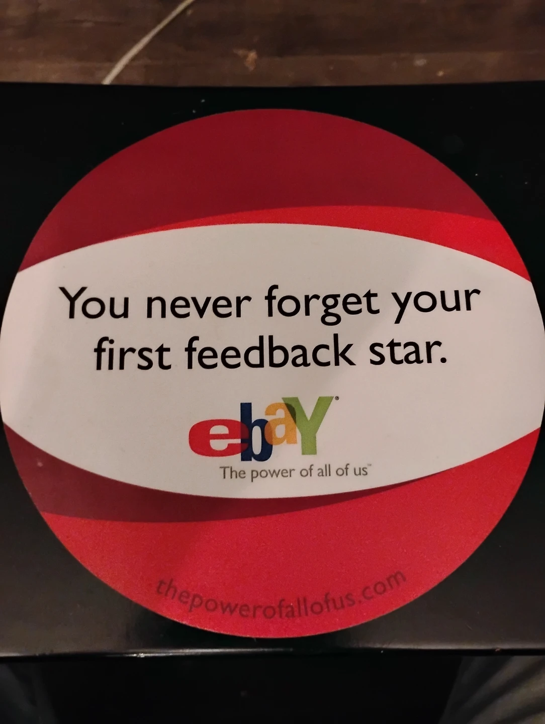 NEW! 2004 EBAY EMPLOYEE MOUSE PAD, (EBAYANA)