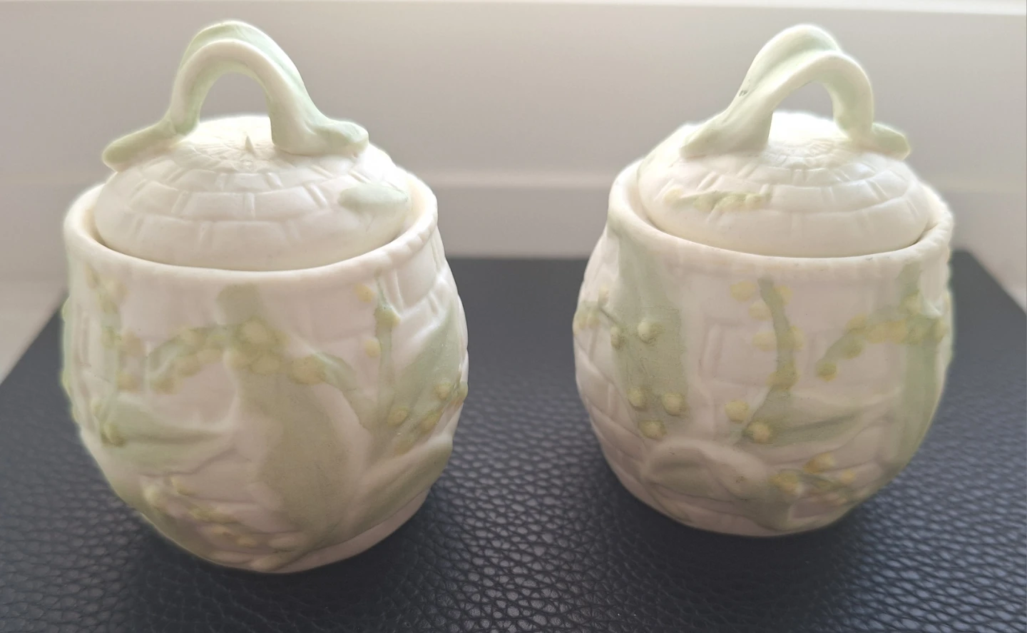 Vintage  Ceramic trinket jars 
