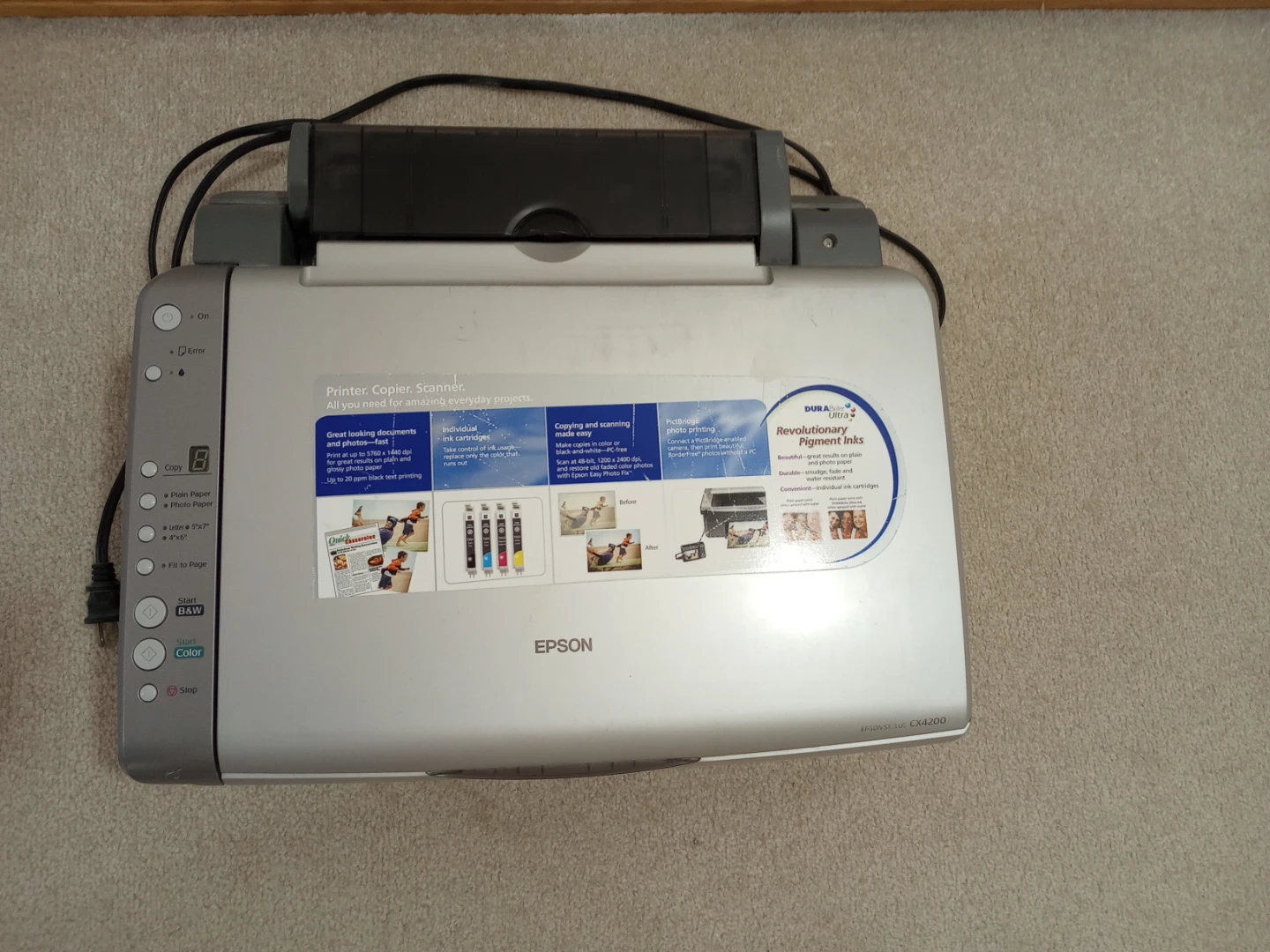 Epson CX4200 Printer Copier Scanner