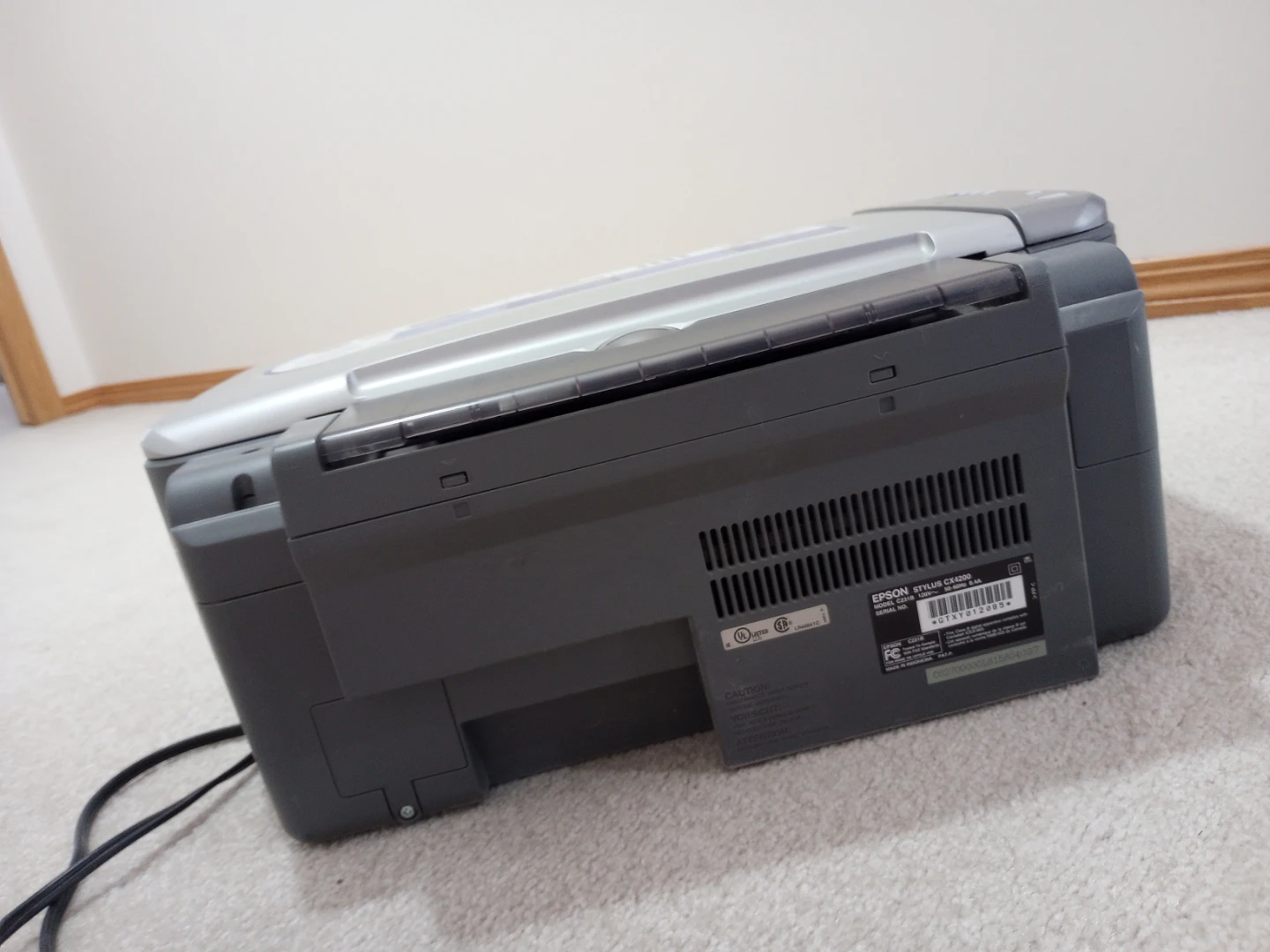 Epson CX4200 Printer Copier Scanner - photo 4