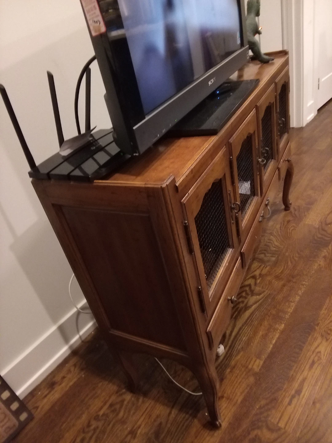 Furniture Wood Stand Vintage Decor - photo 4