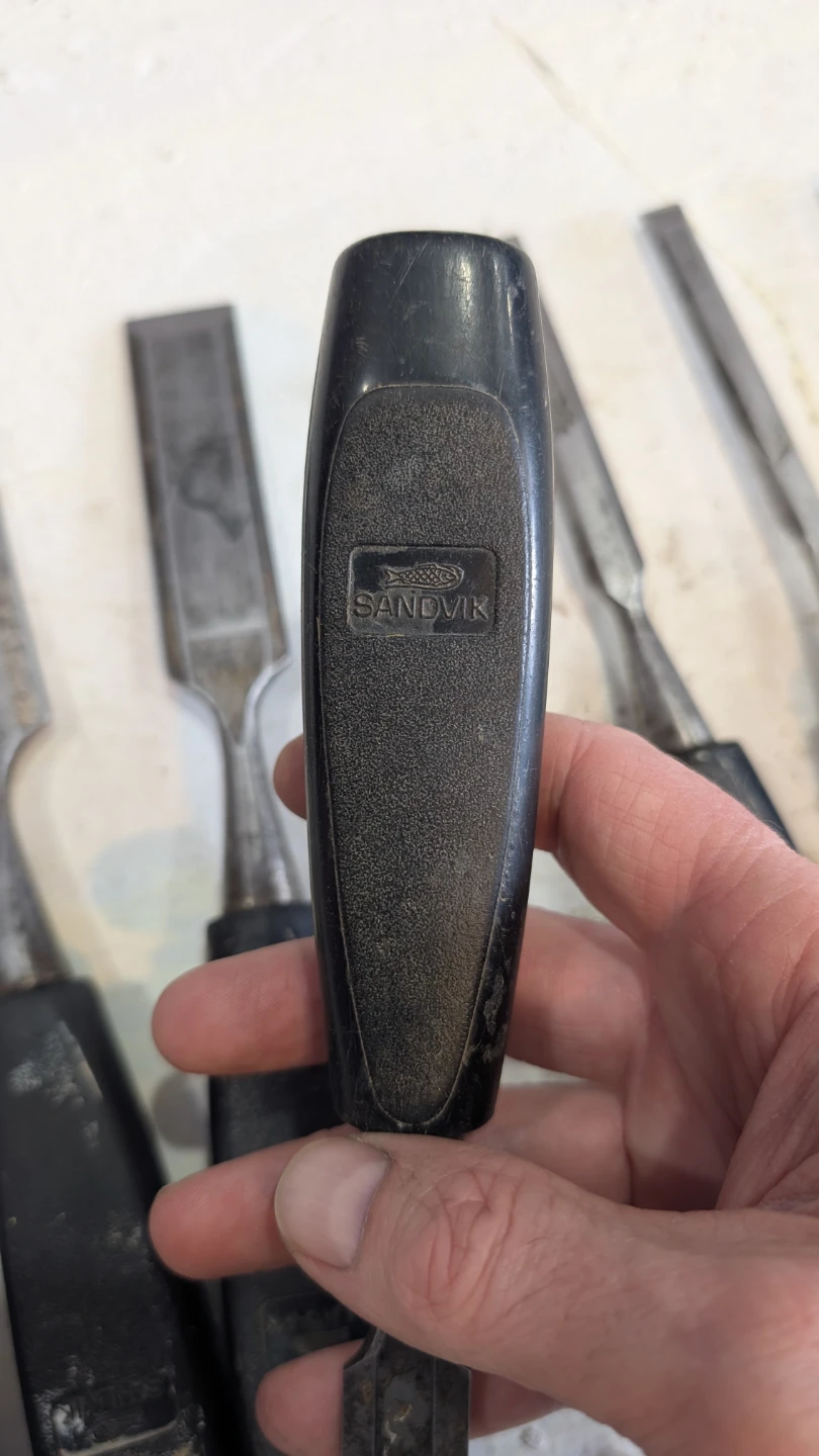 Sandvik Set of 7 Wood Chisels - photo 5